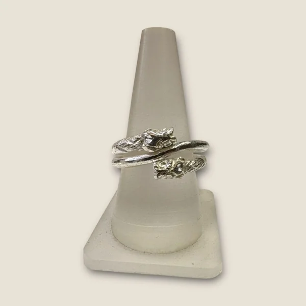 925 STERLING SILVER MEN'S RING WITH LOVELY DESIGN || SGR291