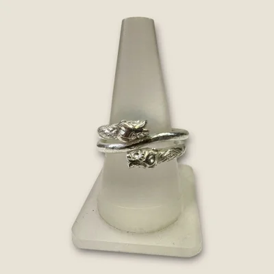 925 STERLING SILVER MEN'S RING WITH LOVELY DESIGN || SGR291