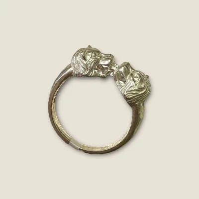 BEAUTIFUL 925 STERLING SILVER LION FACE MEN'S RING | SGR116 BEAUTIFUL 925 STERLING SILVER LION FACE MEN'S RING | SGR116