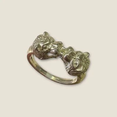 BEAUTIFUL 925 STERLING SILVER LION FACE MEN'S RING | SGR116 BEAUTIFUL 925 STERLING SILVER LION FACE MEN'S RING | SGR116