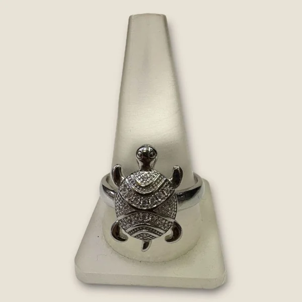 BEAUTIFUL 925 STERLING SILVER MEN'S TURTLE DESIGN RING | SGR181