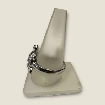 BEAUTIFUL 925 STERLING SILVER MEN'S TURTLE DESIGN RING | SGR181