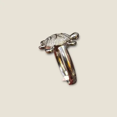 BEAUTIFUL 925 STERLING SILVER MEN'S TURTLE DESIGN RING | SGR181
