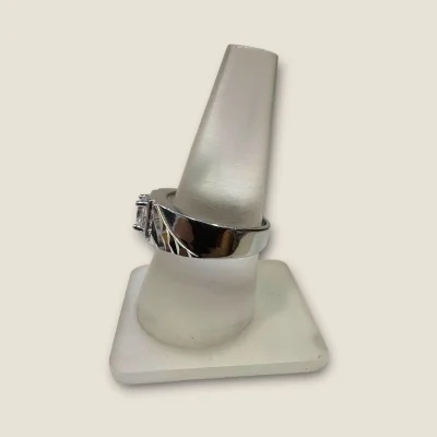 925 STERLING SILVER MEN'S RING WITH ZIRCONS | SGR314 925 STERLING SILVER MEN'S RING WITH ZIRCONS | SGR314