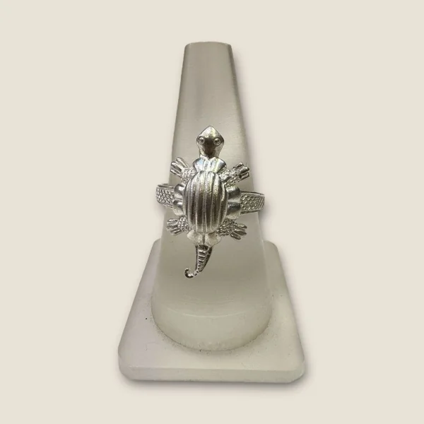BEAUTIFUL TURTLE DESIGN SILVER MEN'S RING | SGR69