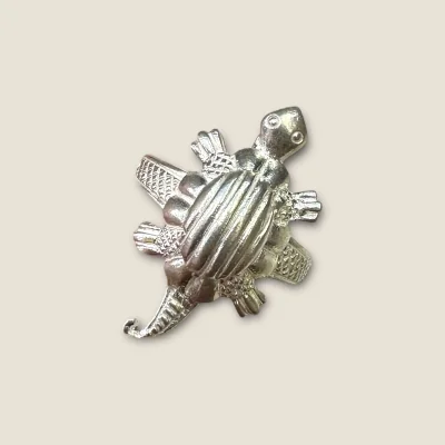 BEAUTIFUL TURTLE DESIGN SILVER MEN'S RING | SGR69