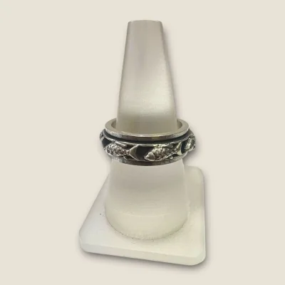 925 STERLING SILVER MEN'S RING WITH LOVELY FISH DESIGN | SGR98