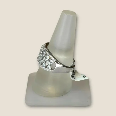 BEAUTIFUL 925 STERLING SILVER GIRLISH RING WITH LOVELY DESIGN | SLR789