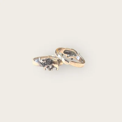 BEAUTIFUL ELEGANT DESIGN 925 STERLING SILVER TOE RINGS | STO400
