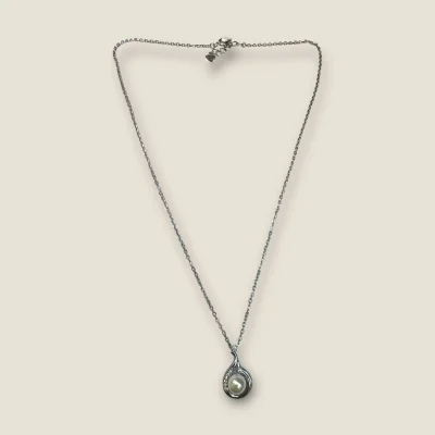 BEAUTIFUL 925 STERLING SILVER GIRLISH CHAIN WITH ZIRCONS | SC493 BEAUTIFUL 925 STERLING SILVER GIRLISH CHAIN WITH ZIRCONS | SC493