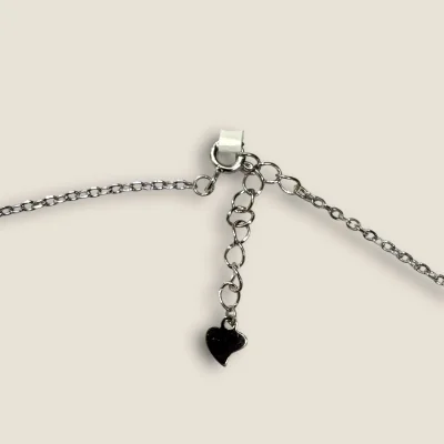 BEAUTIFUL 925 STERLING SILVER GIRLISH CHAIN WITH ZIRCONS | SC493 BEAUTIFUL 925 STERLING SILVER GIRLISH CHAIN WITH ZIRCONS | SC493