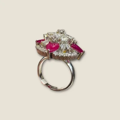 BEAUTIFUL STERLING SILVER COKTAIL RING |SLR748