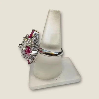 BEAUTIFUL STERLING SILVER COKTAIL RING |SLR748