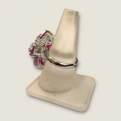 BEAUTIFUL STERLING SILVER COKTAIL RING |SLR748