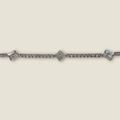 BEAUTIFUL STERLING SILVER GIRLISH BRACELET WITH LOVELY STARS DESIGNE |SB278 BEAUTIFUL STERLING SILVER GIRLISH BRACELET WITH LOVELY STARS DESIGNE |SB278