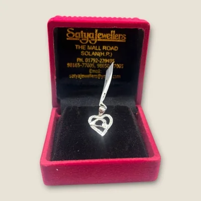 Beautiful Sterling Silver Heart Pendant Set | 925 Silver Necklace SPS82 Beautiful Sterling Silver Heart Pendant Set | 925 Silver Necklace SPS82