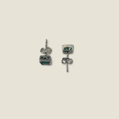 BEAUTIFUL GIRLISH STERLING SILVER TOPS WITH LOVELY GREEN STONE | STP375 BEAUTIFUL GIRLISH STERLING SILVER TOPS WITH LOVELY GREEN STONE | STP375