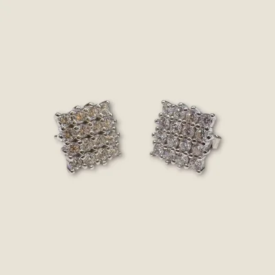 LOVELY GIRLISH STERLING SILVER TOPS WITH BEAUTIFUL ZIRCONES | STP391 LOVELY GIRLISH STERLING SILVER TOPS WITH BEAUTIFUL ZIRCONES | STP391