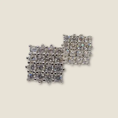 LOVELY GIRLISH STERLING SILVER TOPS WITH BEAUTIFUL ZIRCONES | STP391 LOVELY GIRLISH STERLING SILVER TOPS WITH BEAUTIFUL ZIRCONES | STP391