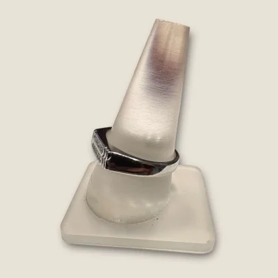 BEAUTIFUL 925 STERLING SILVER MEN'S RING WITH LOVELY DESIGN | SGR403 BEAUTIFUL 925 STERLING SILVER MEN'S RING WITH LOVELY DESIGN | SGR403