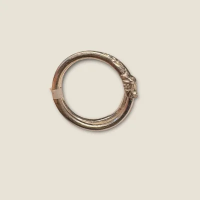 BEAUTIFUL 925 STERLING MEN'S SILVER RING WIITH SNAKE DESIGN |SGR364