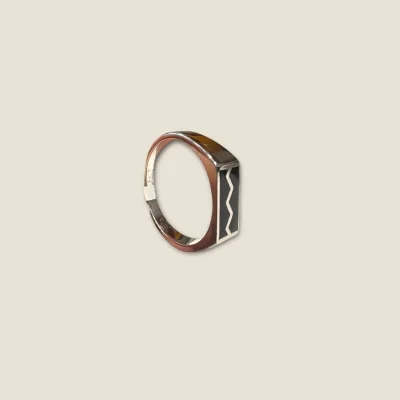 BEAUTIFUL STERLING SILVER MEN'S RING WITH BEAUTIFUL DESIGN |SGR384