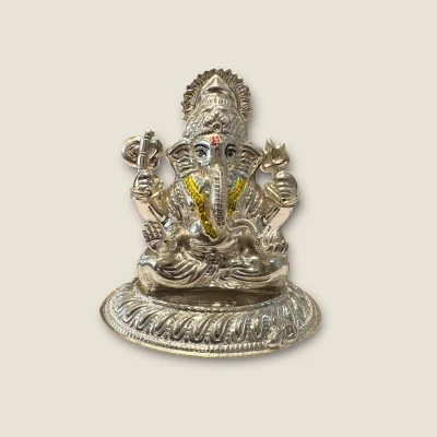 BEAUTIFUL 925 STERLING SILVER STATUE OF GOD GANESHA |SLA7 BEAUTIFUL 925 STERLING SILVER STATUE OF GOD GANESHA |SLA7