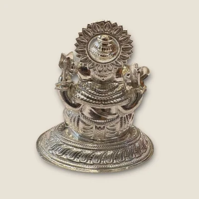 BEAUTIFUL STERLING SILVER STATUE OF LORD GANESHA |SLA5