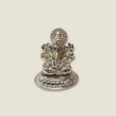 BEAUTIFUL STERLING SILVER STATUE OF LORD GANESHA |SLA5