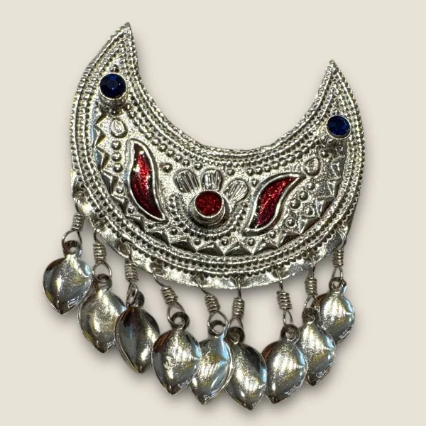 BEAUTIFUL STERLING SILVER KALGI WITH LOVELY DESIGN|SLA201