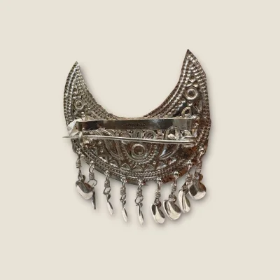 BEAUTIFUL STERLING SILVER KALGI WITH LOVELY DESIGN|SLA201