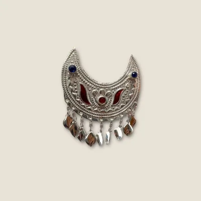 BEAUTIFUL STERLING SILVER KALGI WITH LOVELY DESIGN|SLA201