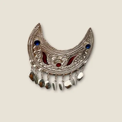 BEAUTIFUL STERLING SILVER KALGI WITH LOVELY DESIGN|SLA201