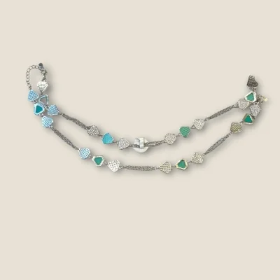 BEAUTIFUL STERLING SILVER GIRLISH ANKLETS WITH LOVELY DESIGN |SPY 535 BEAUTIFUL STERLING SILVER GIRLISH ANKLETS WITH LOVELY DESIGN |SPY 535