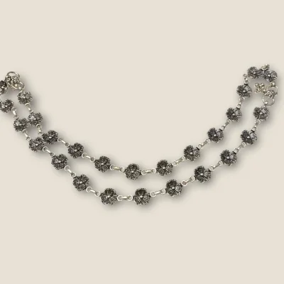 925 STERLING SILVER GIRLISH ANKLETS WITH LOVELY FLOWER DESIGN |SPY539 925 STERLING SILVER GIRLISH ANKLETS WITH LOVELY FLOWER DESIGN |SPY539