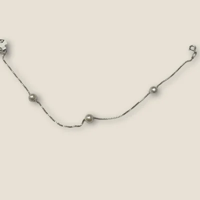 925 Sterling Silver Girlish Anklets with Beautiful Design | SPY524
