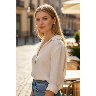 BEAUTIFUL GIRLISH STERLING SILVER TOPS WITH LOVELY ZIRCONS | STP390