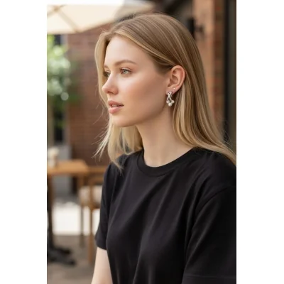 BEAUTIFUL GIRLISH STERLING SILVER TOPS WITH LOVELY DESIGN | STP380 BEAUTIFUL GIRLISH STERLING SILVER TOPS WITH LOVELY DESIGN | STP380