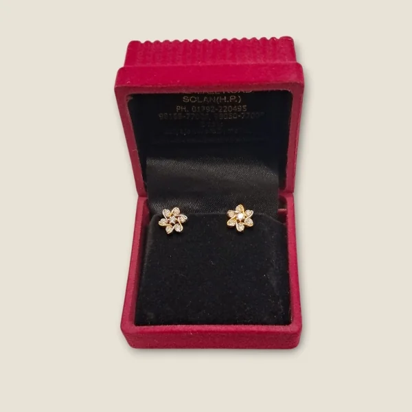 RARE RADIANT DIAMOND EARINGS FOR WOMEN | DTP8