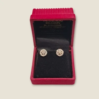 FLAWLESS DIAMOND EARINGS FOR WOMEN | DTP23