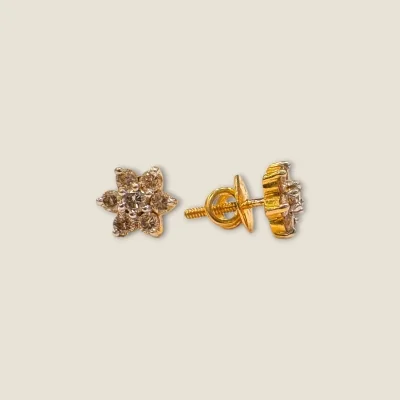 SIMPLE STUNNING SUBLIME DIAMOND EARINGS FOR WOMEN | DTP26