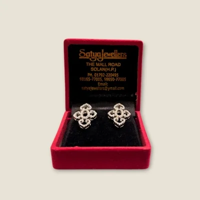 UNIQUE DESIGN DIAMOND EARINGS FOR WOMEN | DTP13