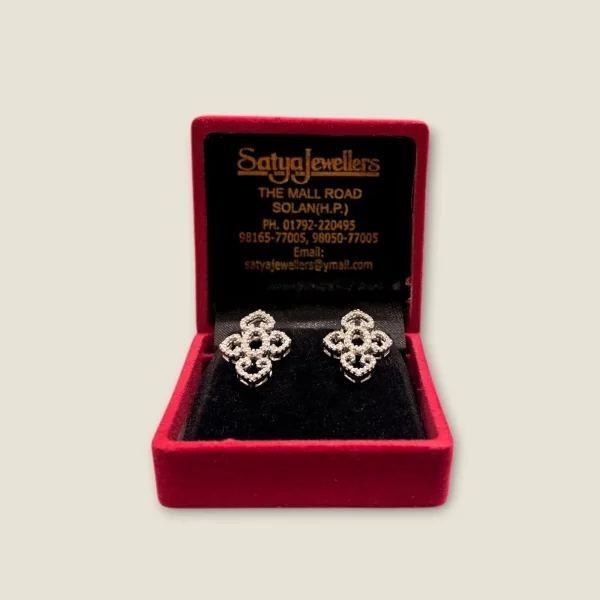UNIQUE DESIGN DIAMOND EARINGS FOR WOMEN | DTP13