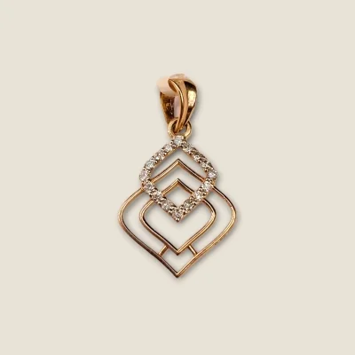 ELEGANCE IN EVERY ANGLE DIAMOND PENDANT & EARINGS SET | DPS18 ELEGANCE IN EVERY ANGLE DIAMOND PENDANT & EARINGS SET | DPS18
