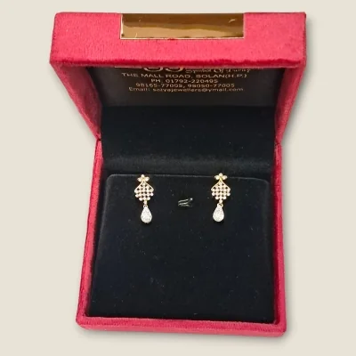 BEAUTIFUL DIAMOND PENDANT SET WITH FILIGREE DESIGN | DPS20