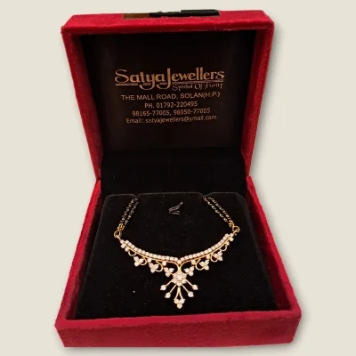 BRIGHT BEAUTIFUL LOVELY DESIGNED DIAMOND MANGALSUTAR | DTM6