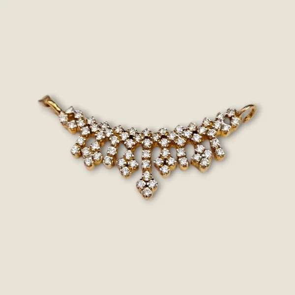 TRINITY OF GRACE WITH BEAUTIFUL DIAMOND MANGALSUTAR | DTM2