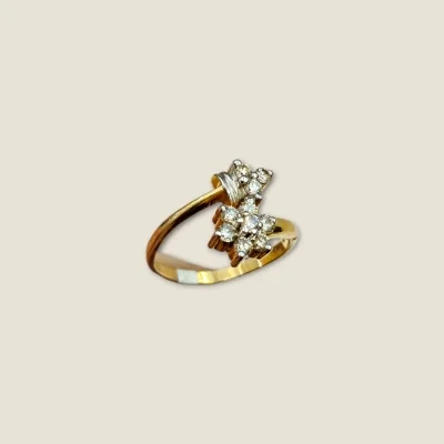 IT IS A LEGACY WEAVED IN DIAMOND AND GOLD BOLD BRIGHT GIRLISH DIAMOND RING | DLR135 IT IS A LEGACY WEAVED IN DIAMOND AND GOLD BOLD BRIGHT GIRLISH DIAMOND RING | DLR135