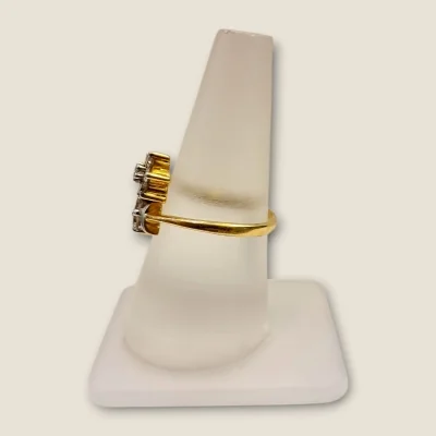 IT IS A LEGACY WEAVED IN DIAMOND AND GOLD BOLD BRIGHT GIRLISH DIAMOND RING | DLR135 IT IS A LEGACY WEAVED IN DIAMOND AND GOLD BOLD BRIGHT GIRLISH DIAMOND RING | DLR135