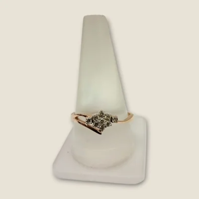 PURE LUXURY PURE DIAMOND LOVELY GIRLISH DIAMOND RING | DLR139